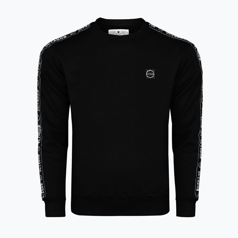 Pánska mikina Octagon Stripe black
