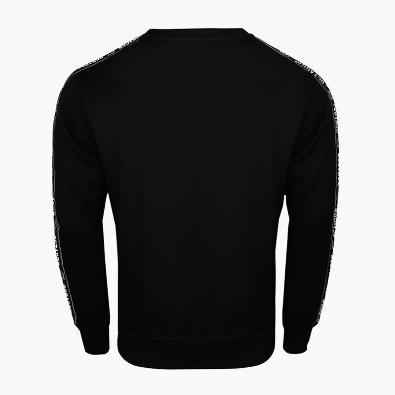 Pánska mikina Octagon Stripe black 3