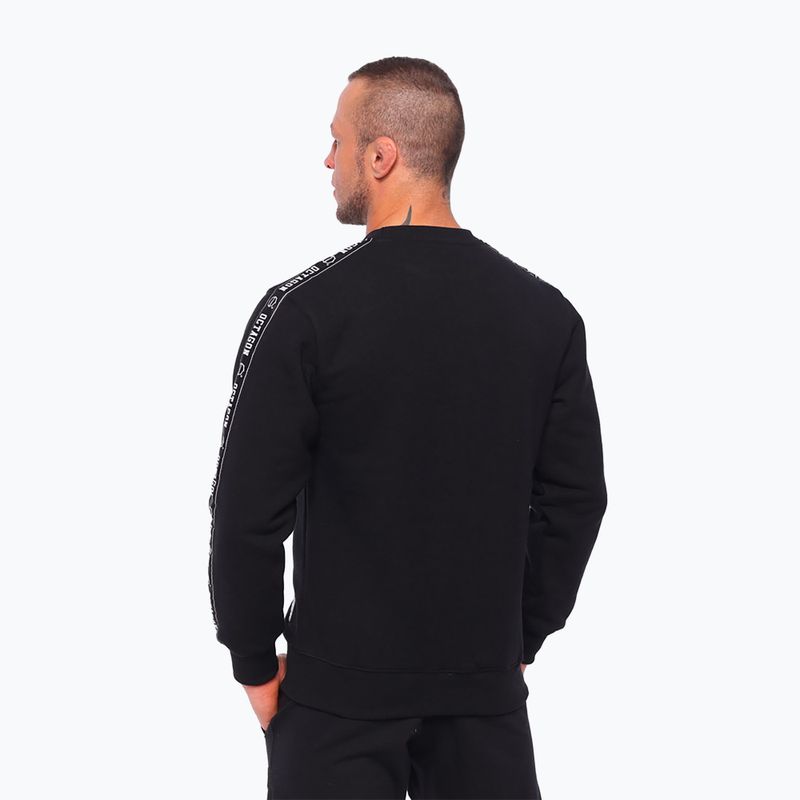 Pánska mikina Octagon Stripe black 2