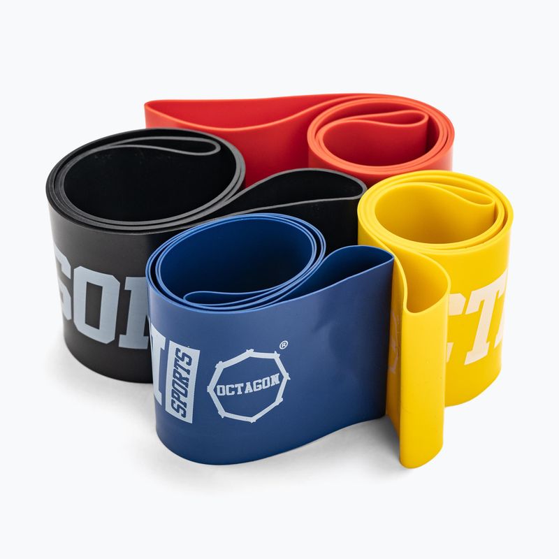 Octagon Mini Band farebná sada odporových pásov 2