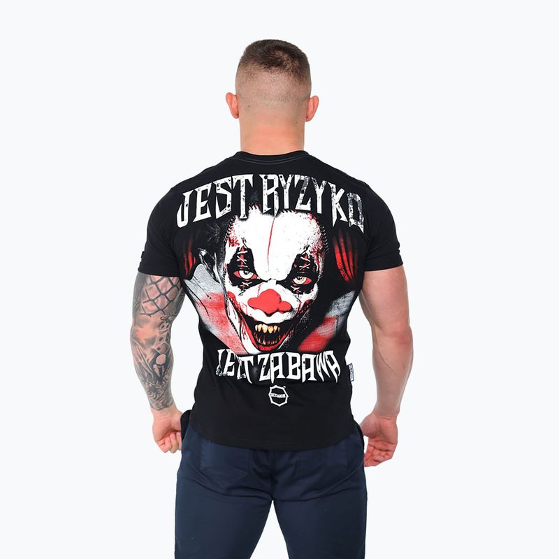 Pánske tričko Octagon No Risk No Fun black/multicolor 2