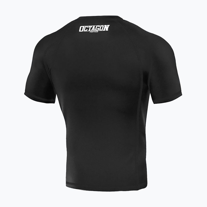Pánsky rashguard Octagon Premium Fight Wear black 2