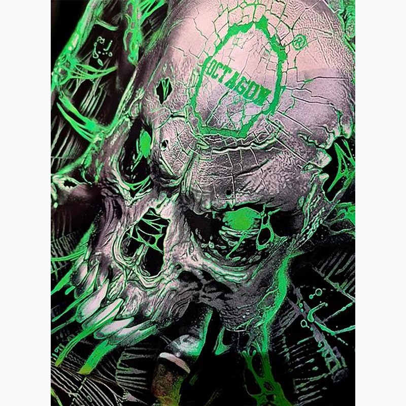 Pánsky rashguard Octagon Premium Spiderskull black/multicolour Rashguard 3