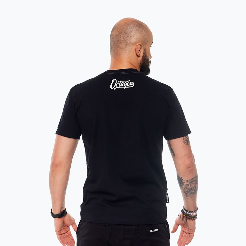 Pánske tričko Octagon Retro black 2