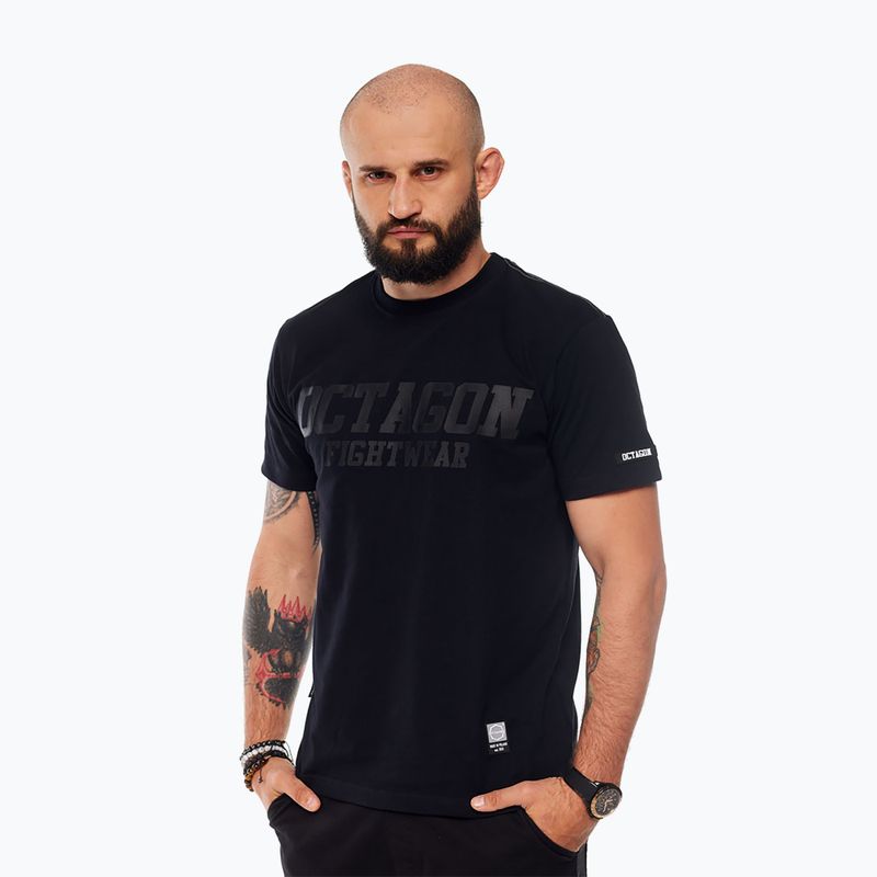 Pánske tričko Octagon FW Straight black