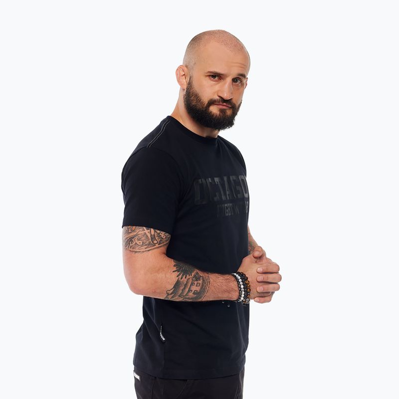 Pánske tričko Octagon FW Straight black 3