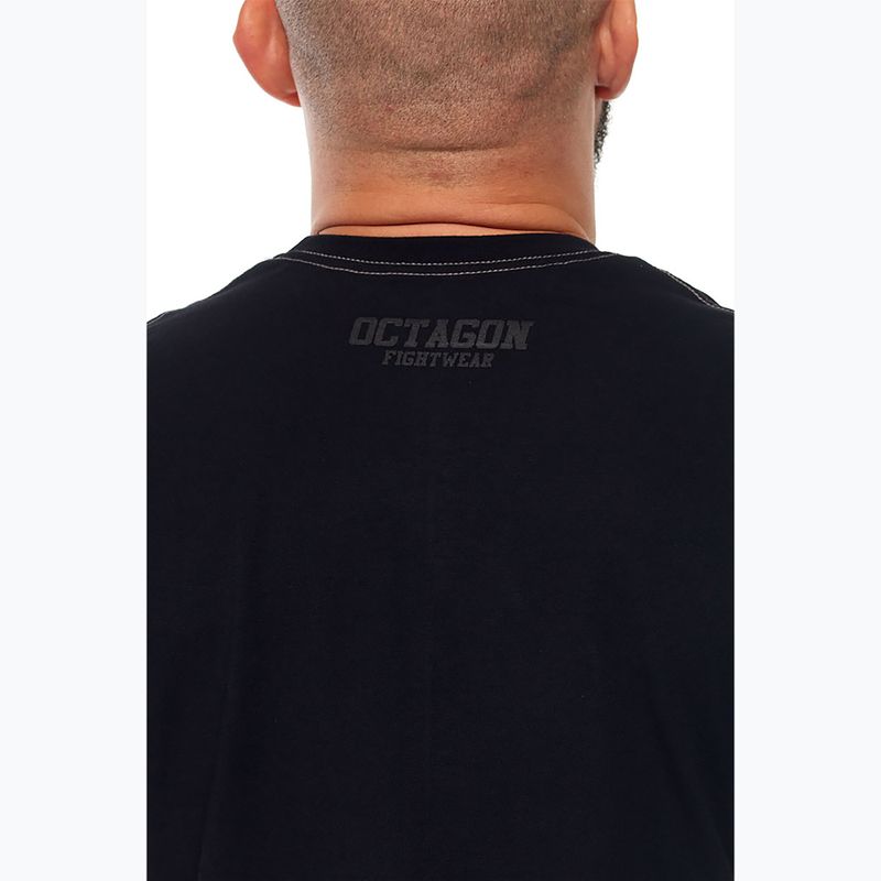 Pánske tričko Octagon FW Straight black 4