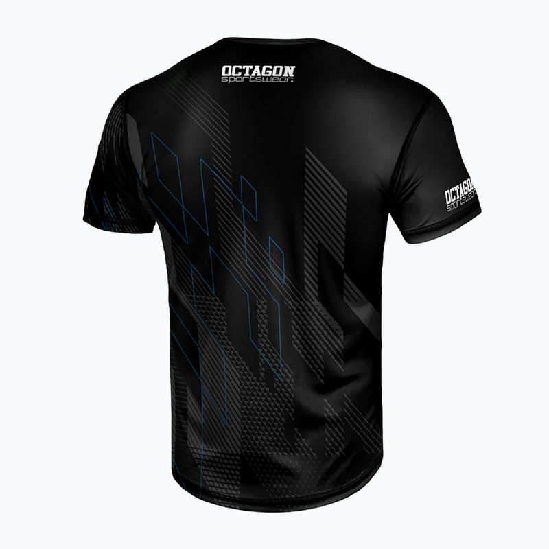 Pánske tričko Octagon Sport Diamond čierne 2