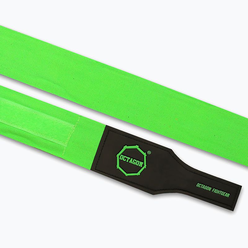 Boxerské bandáže Octagon Fightgear Supreme Basic 300 cm light green 3