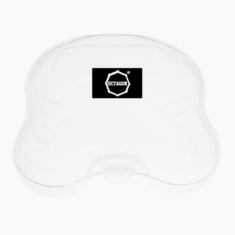 Chránič čeľuste Octagon Basic white/pink 2