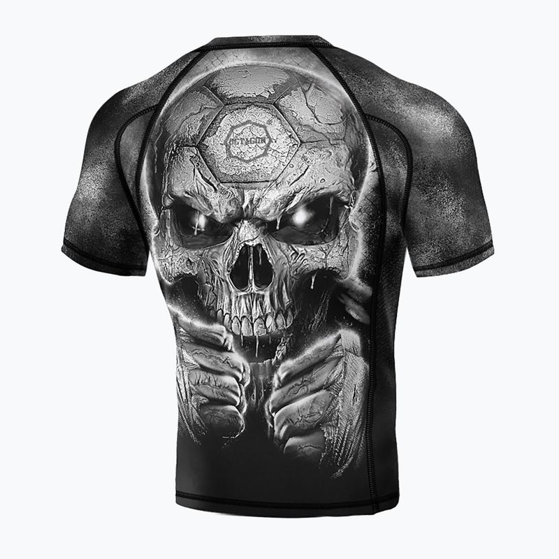 Pánsky rashguard Octagon Premium Oldskull Fans black/multicolour Rashguard 2