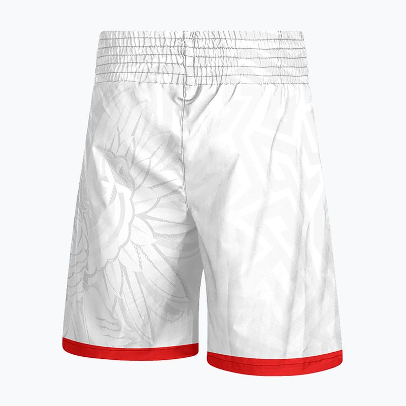 Pánske boxerské šortky Octagon Poľsko white/red/white 2