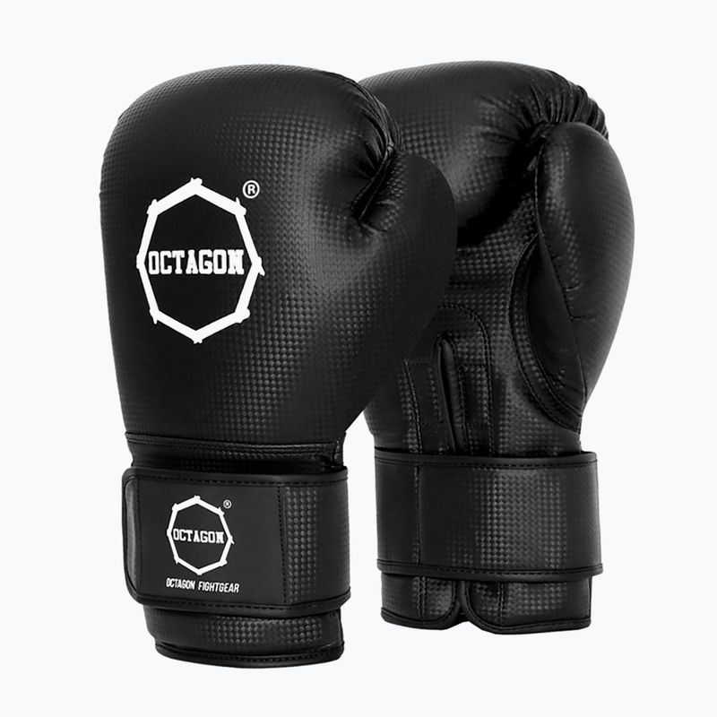 Boxerské rukavice Octagon Kevlar black