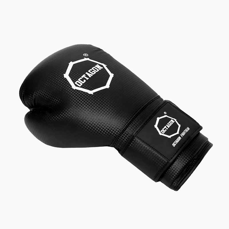 Boxerské rukavice Octagon Kevlar black 2