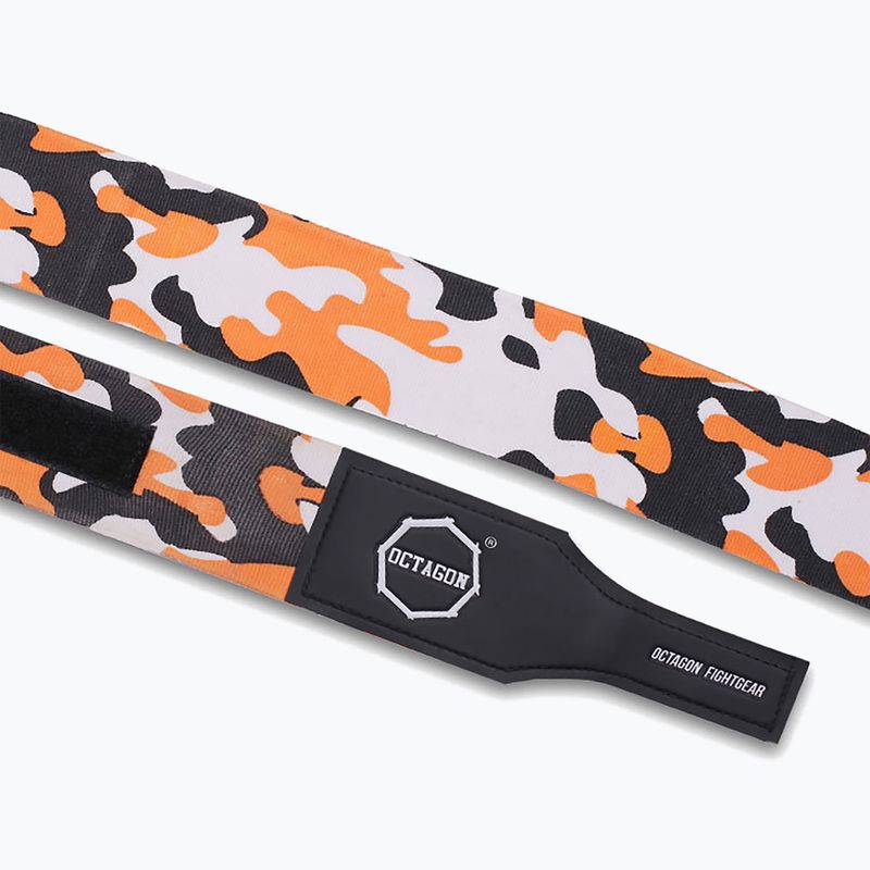 Boxerské bandáže Octagon Fightgear Supreme Basic 300 cm peach camo 3