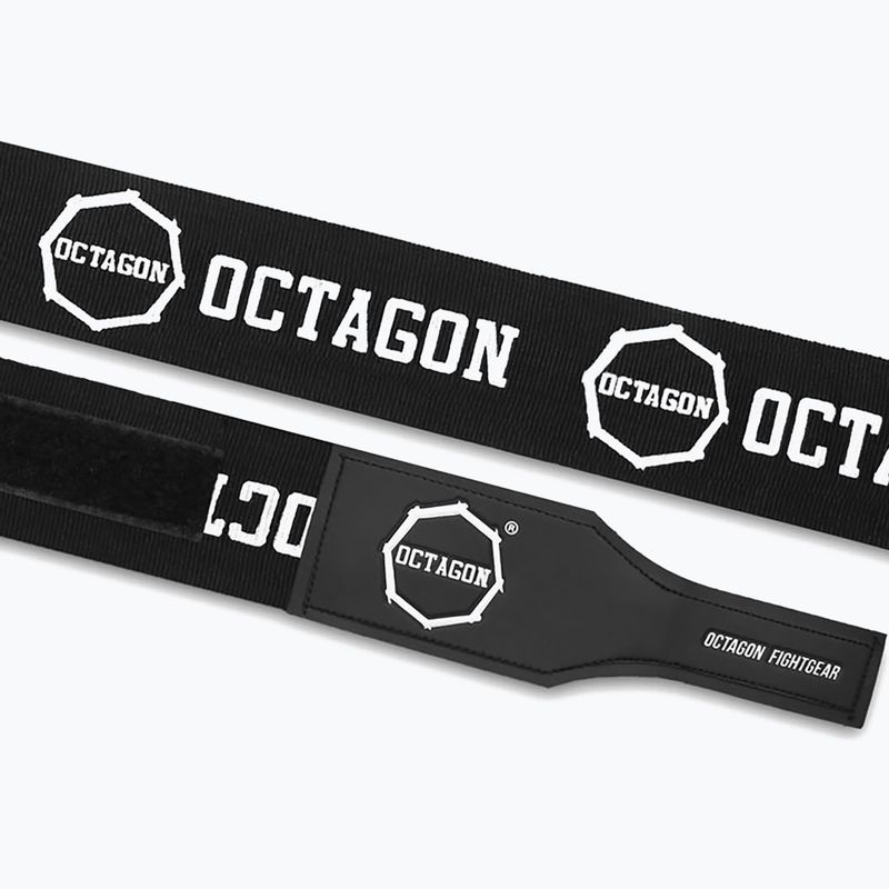 Boxerské bandáže Octagon Fightgear Supreme Printed 500 cm black/white 3