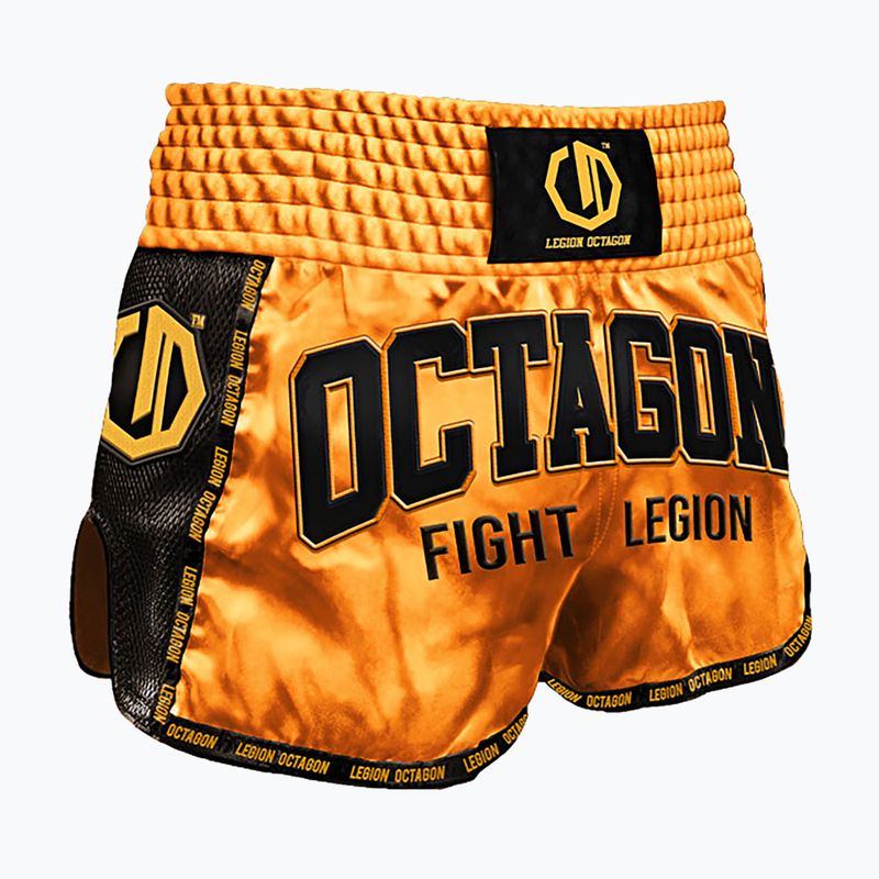 Tréningové šortky Octagon Kickboxing/Muay Thai Legion Fight Legion Premium gold