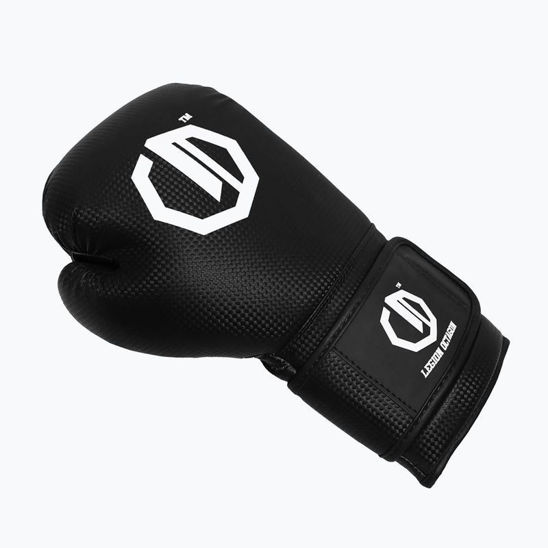 Boxerské rukavice Octagon Legion Kevlar black 2