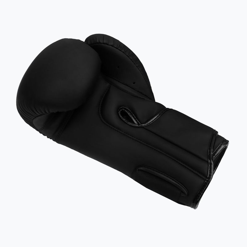 Boxerské rukavice Octagon Legion Script PU Matt black 3