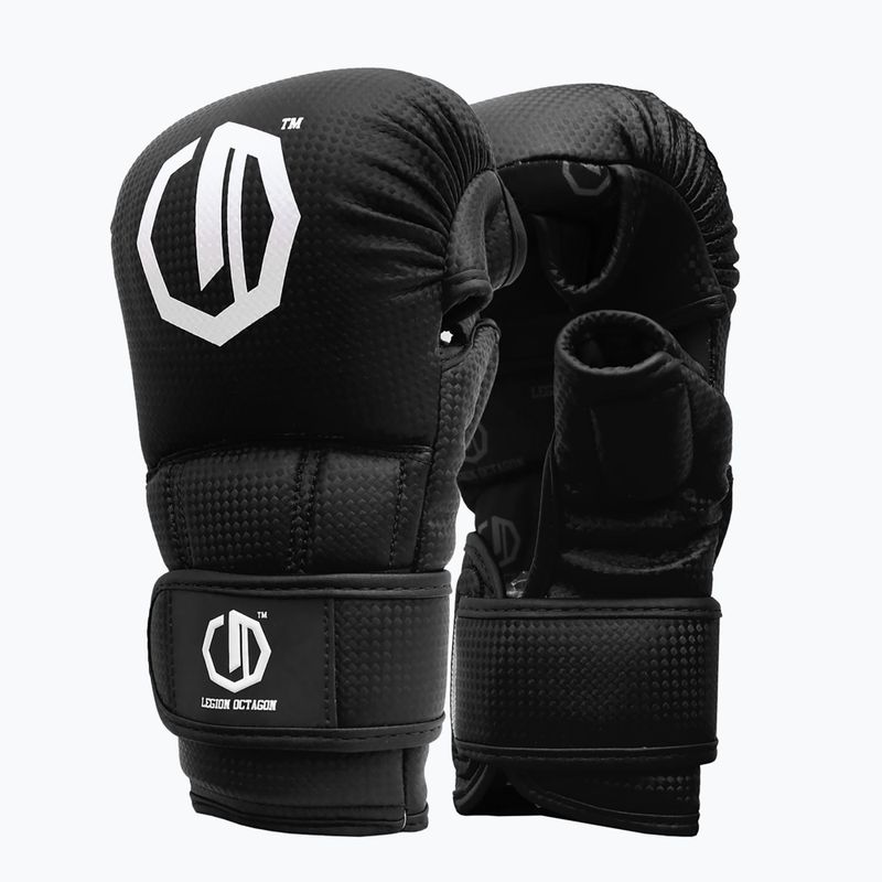 Sparingové rukavice Octagon Legion Kevlar MMA black 2