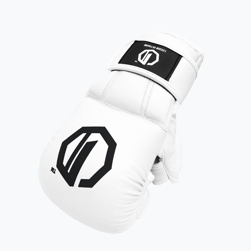 Sparingové rukavice Octagon Legion Kevlar MMA white 3