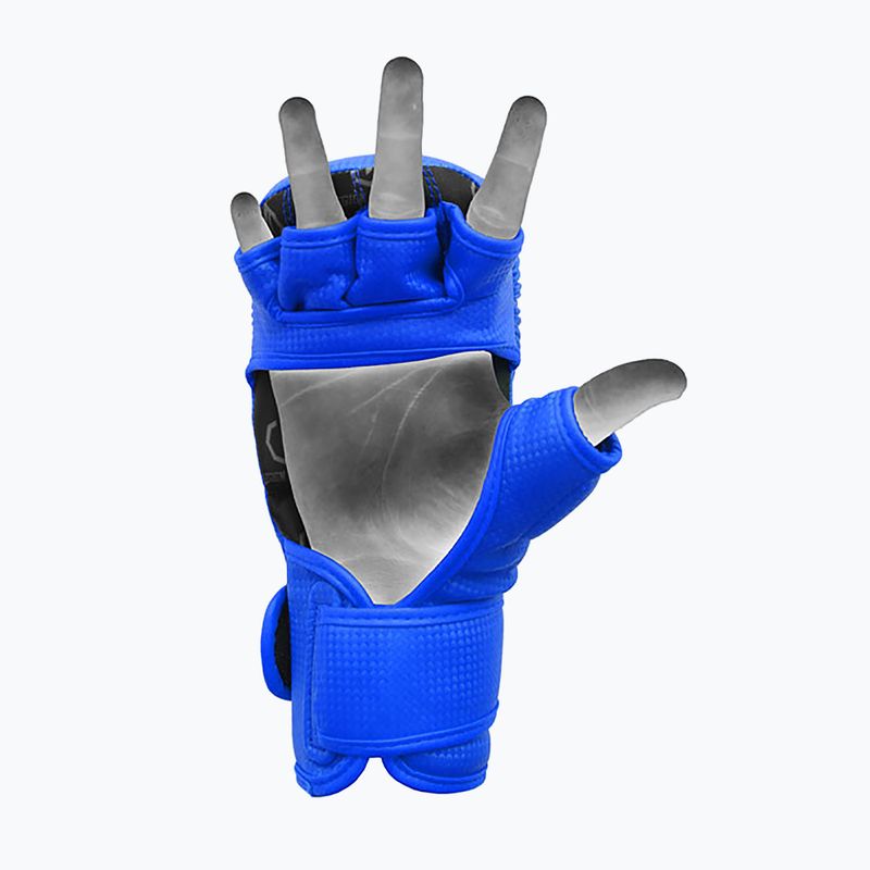 Sparingové rukavice Octagon Legion Kevlar MMA blue 4