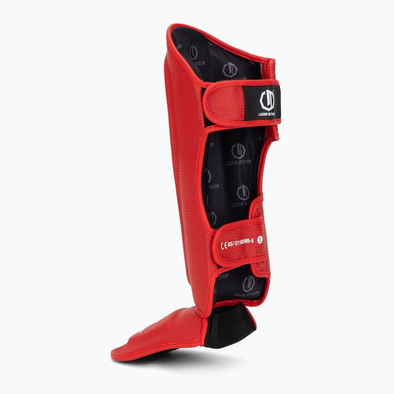 Chrániče holení a chodidiel Octagon Legion Kevlar red 3