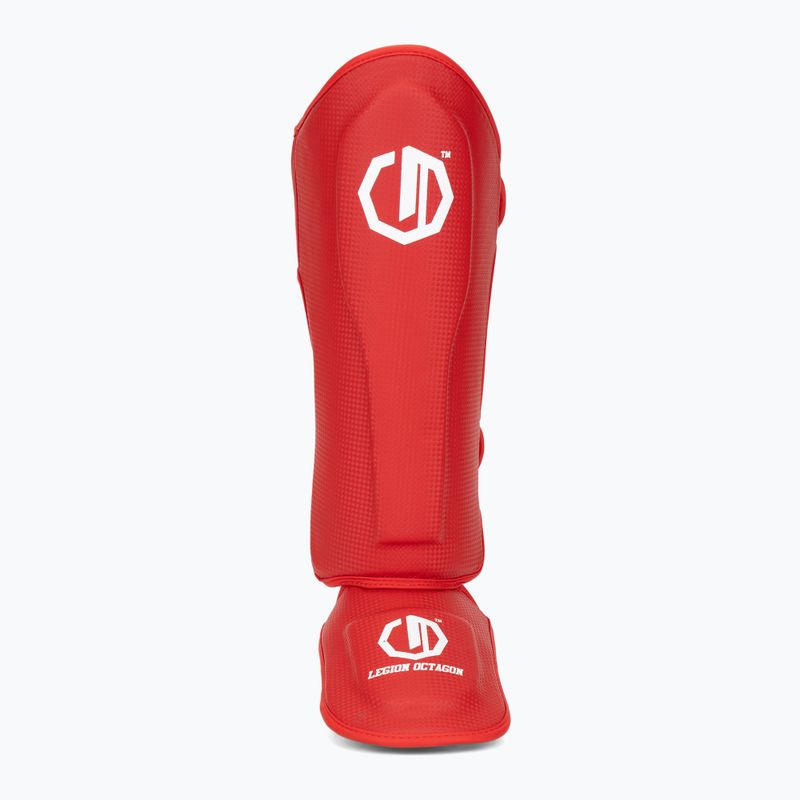 Chrániče holení a chodidiel Octagon Legion Kevlar red 4