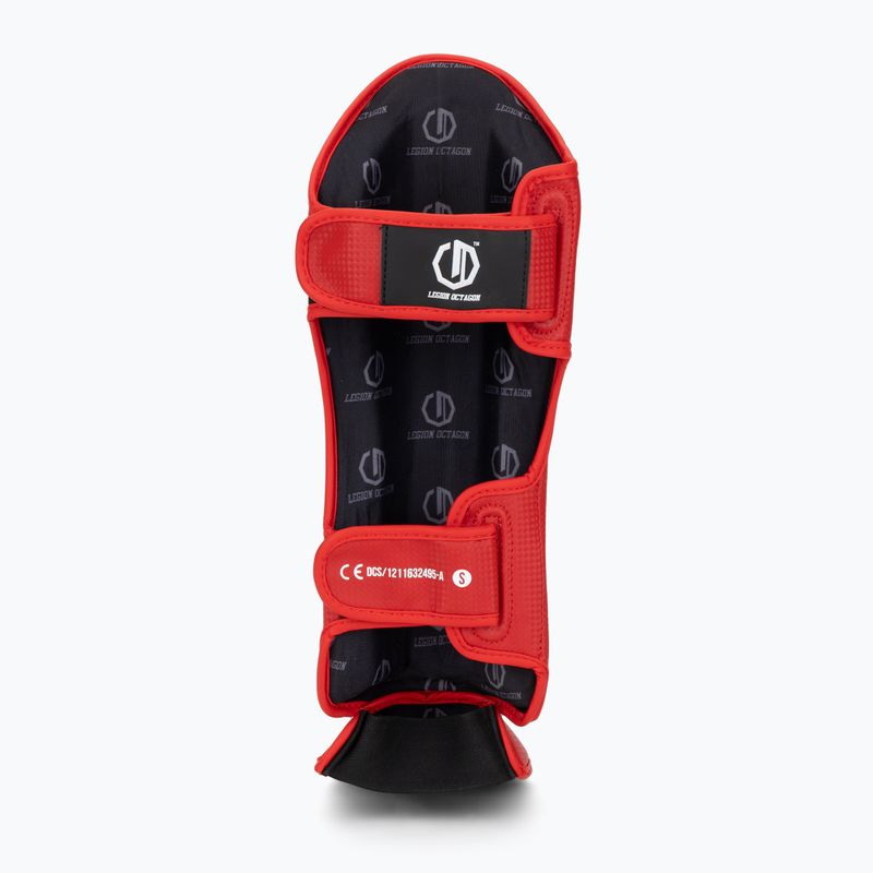 Chrániče holení a chodidiel Octagon Legion Kevlar red 5