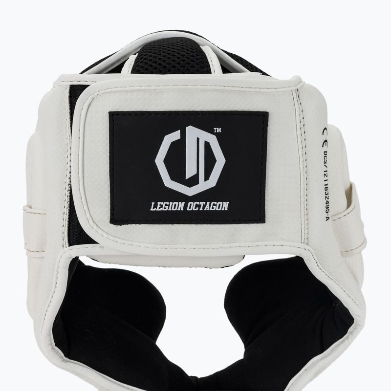 Boxerská prilba Octagon Legion Kevlar white 5