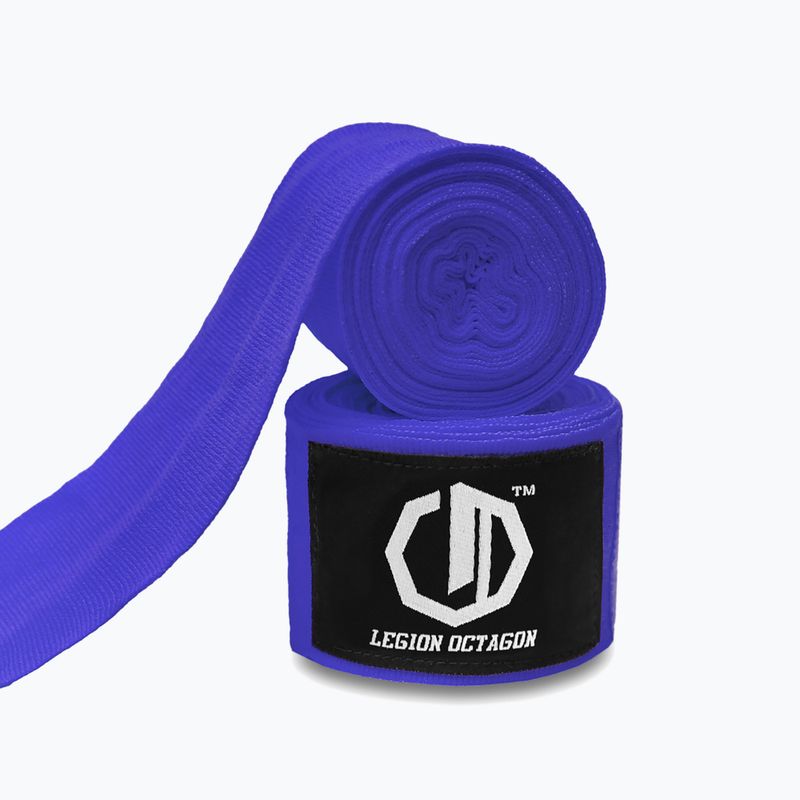 Boxerské bandáže Octagon Legion Standard 4m dark blue 2