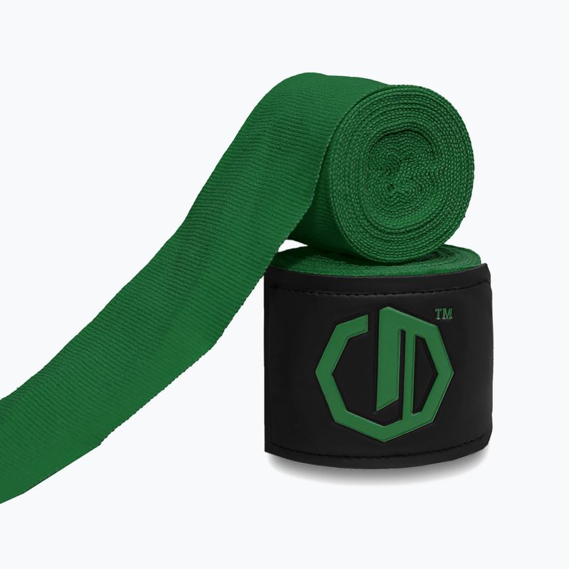 Boxerské bandáže Octagon Legion Supreme 500 cm dark green 2