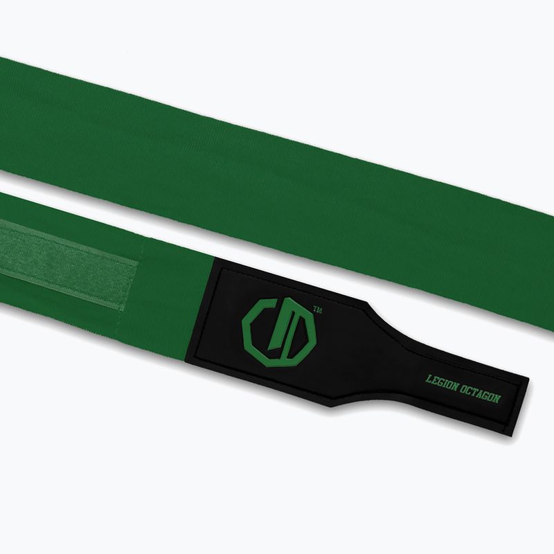 Boxerské bandáže Octagon Legion Supreme 500 cm dark green 3