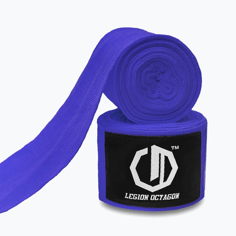 Boxerské bandáže Octagon Legion Standard 500 cm dark blue 2