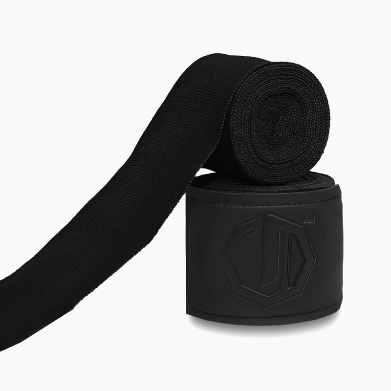 Boxerské bandáže Octagon Legion Supreme 500 cm black/black 2