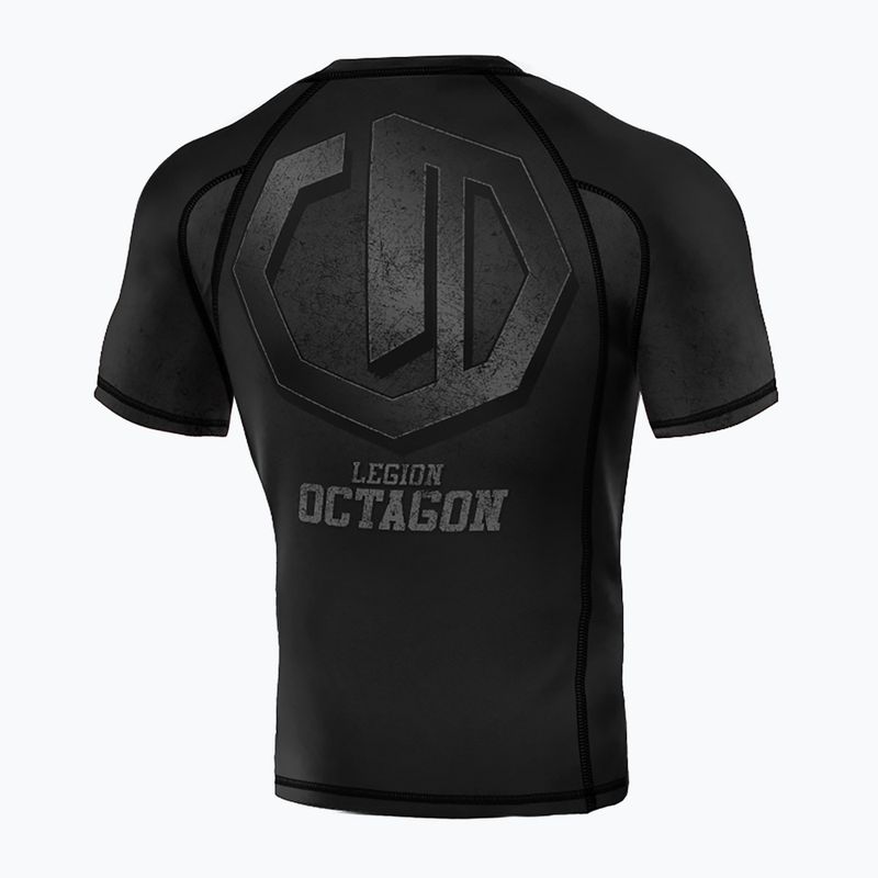 Pánsky rashguard Octagon Legion Premium Conquest black/grey 2