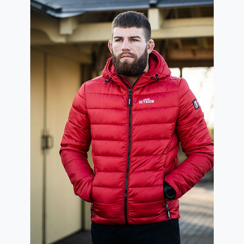 Pánska zimná bunda Octagon Legion Florida red 5