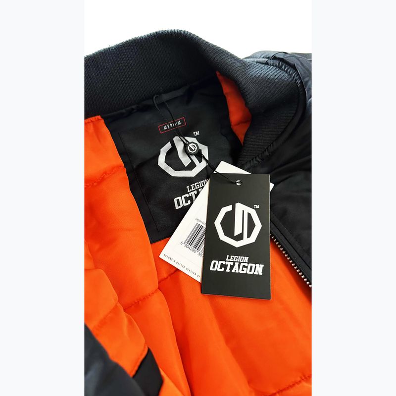 Pánska zimná bunda Octagon Legion Force black 5