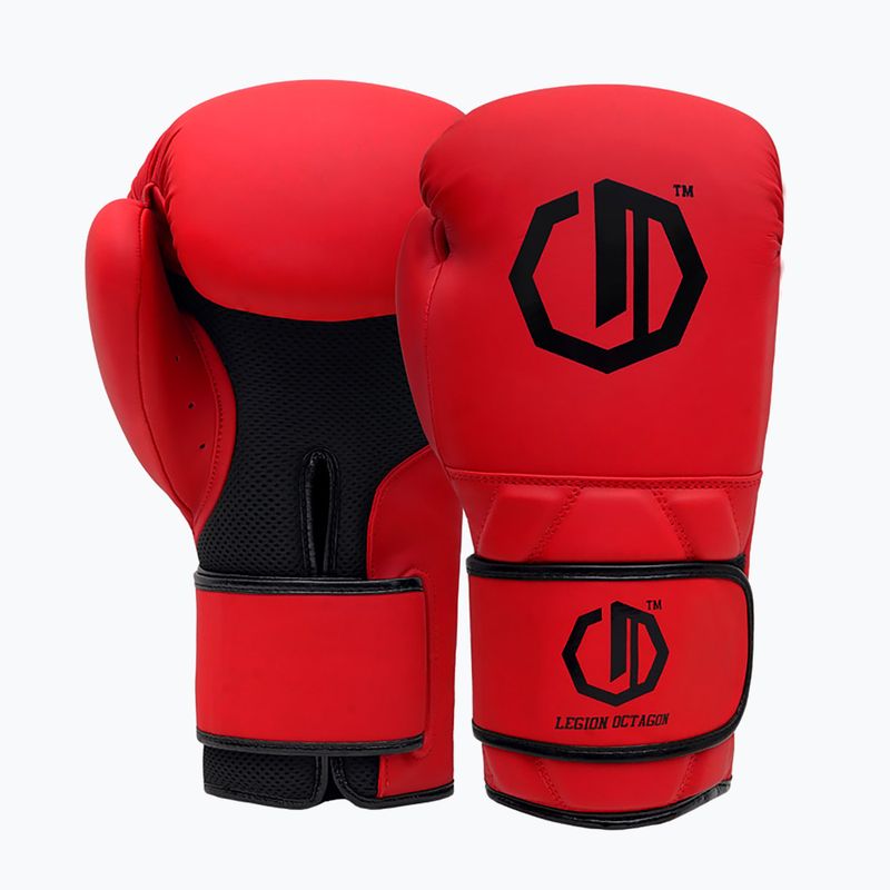Boxerské rukavice Octagon Legion Enforcer + dark red bag 2