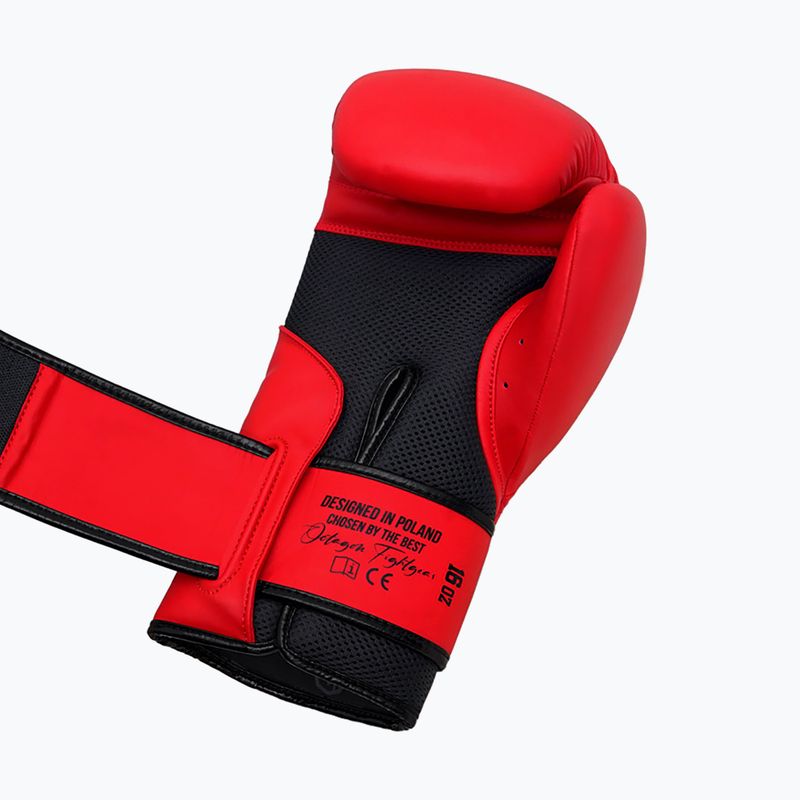 Boxerské rukavice Octagon Legion Enforcer + dark red bag 5