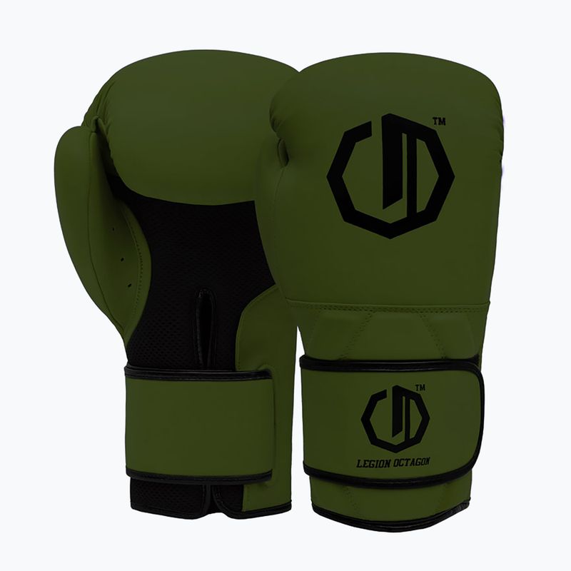 Boxerské rukavice Octagon Legion Enforcer + dark green bag 2
