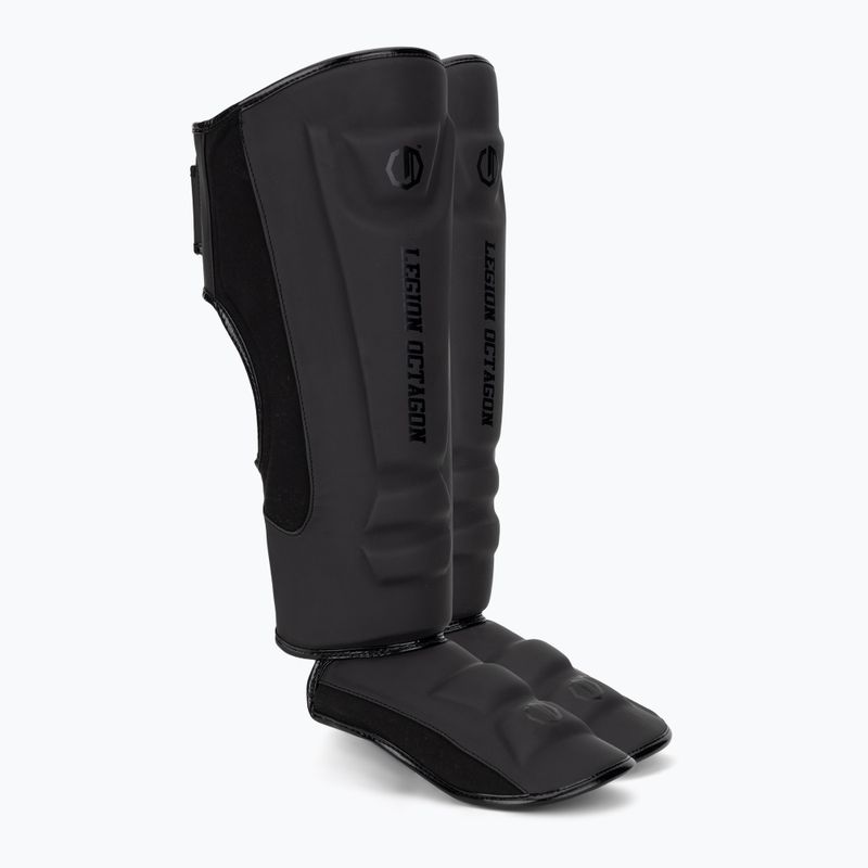 Chrániče holení a chodidiel Octagon Legion Enforcer black