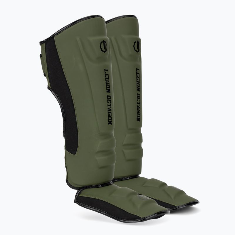Chrániče holení a chodidiel Octagon Legion Enforcer dark green