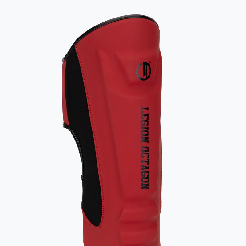 Chrániče holení a chodidiel Octagon Legion Enforcer dark red 6