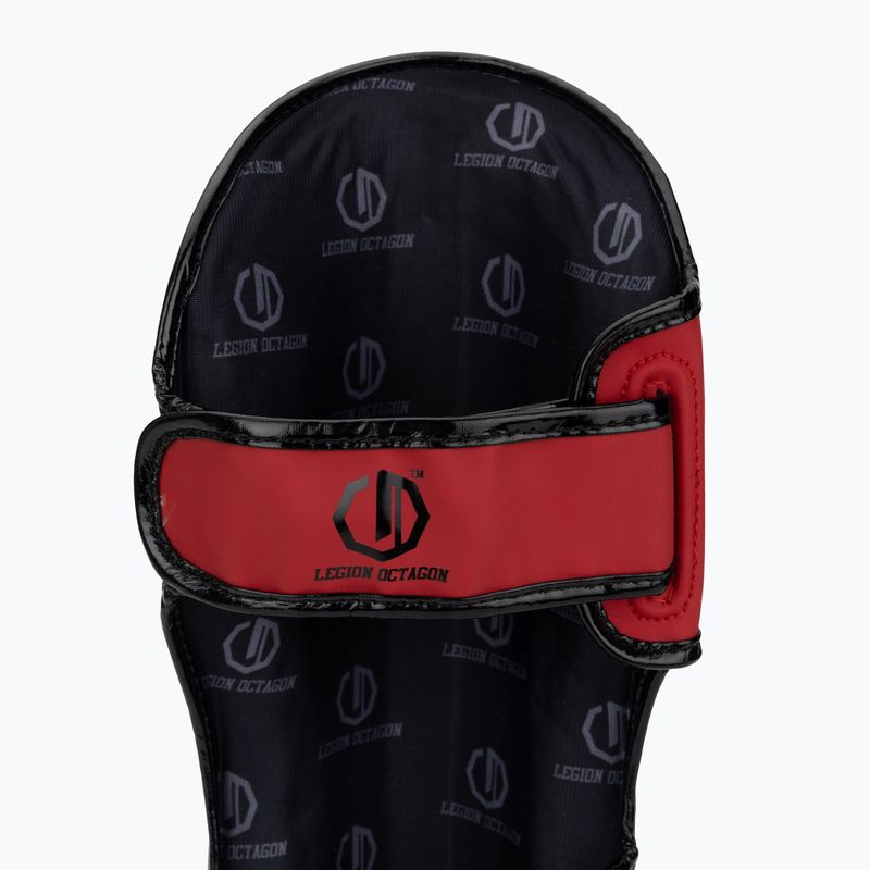 Chrániče holení a chodidiel Octagon Legion Enforcer dark red 7