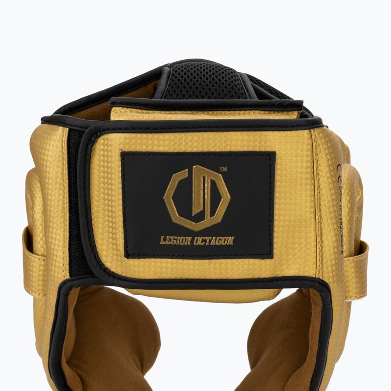 Boxerská prilba Octagon Legion Kevlar gold 4