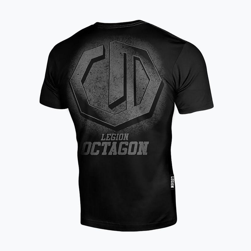 Pánske tričko Octagon Legion Conquest black/grey 2