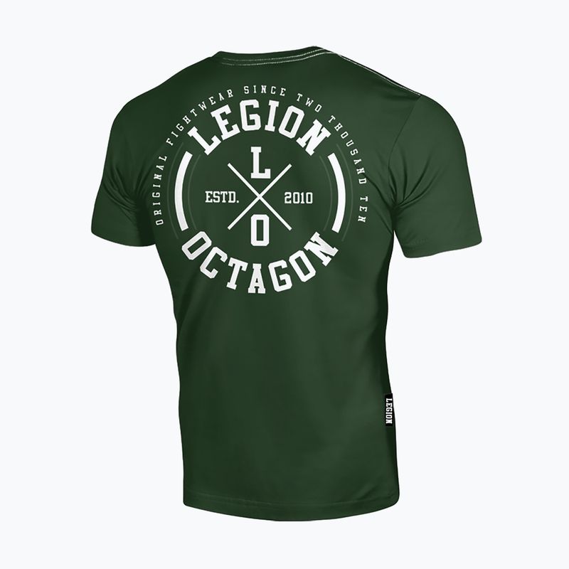 Pánske tričko Octagon Legion LO bottle green 2