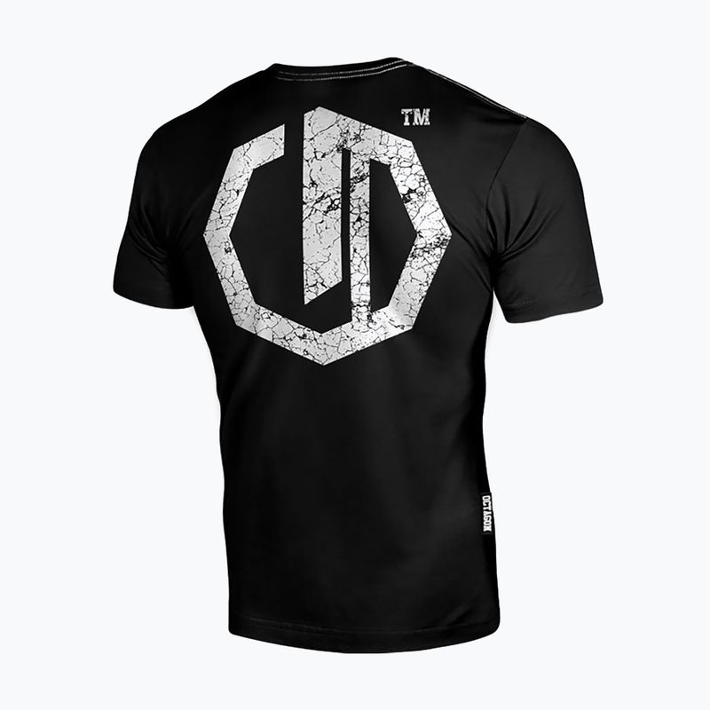 Pánske tričko Octagon Legion Big Logo black/white 2