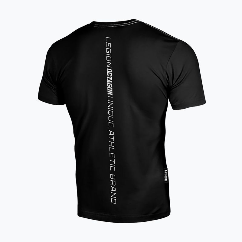 Pánske tričko Octagon Legion Unique black/white 2